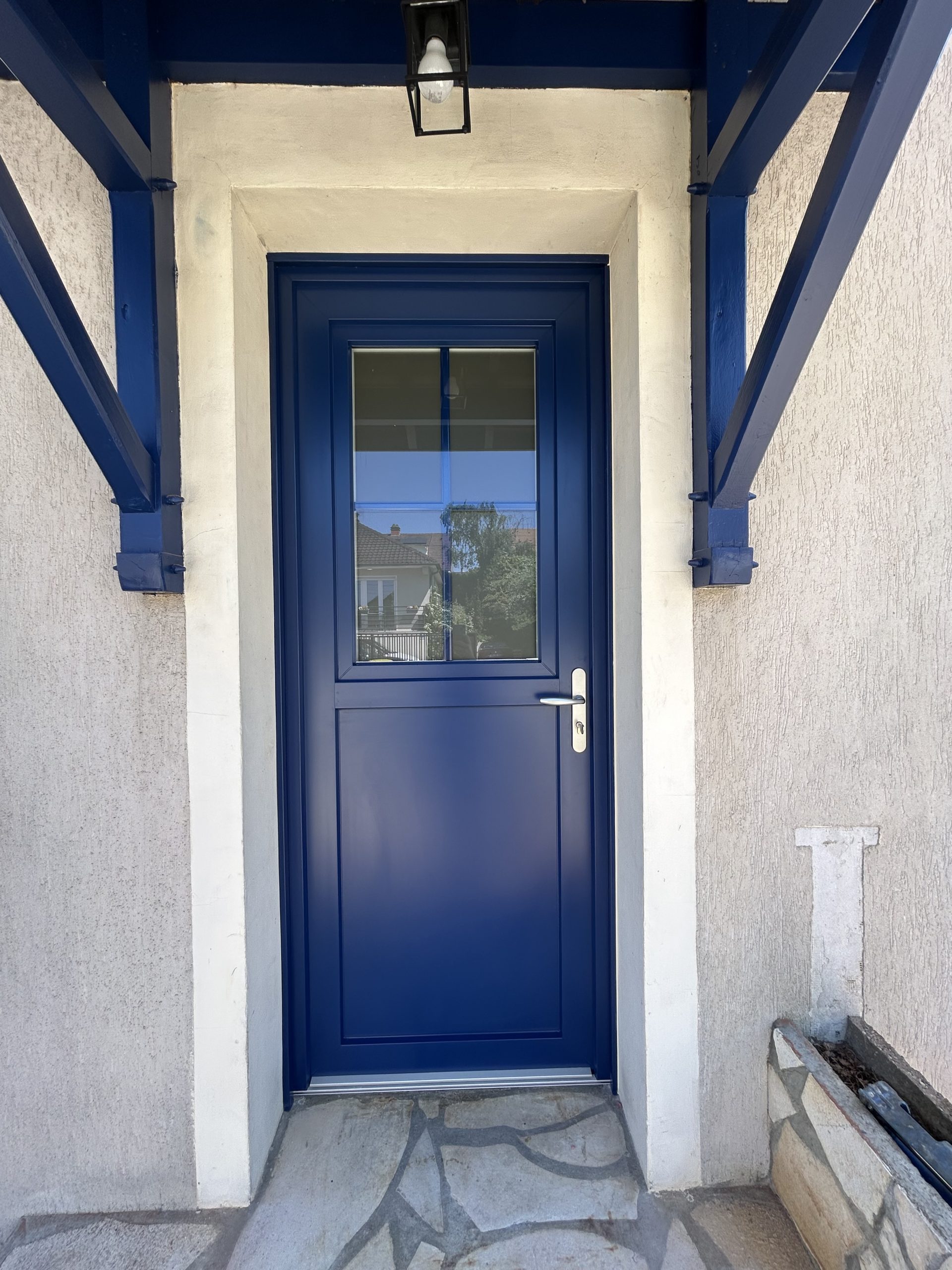 Porte entrée PVC Longjumeau